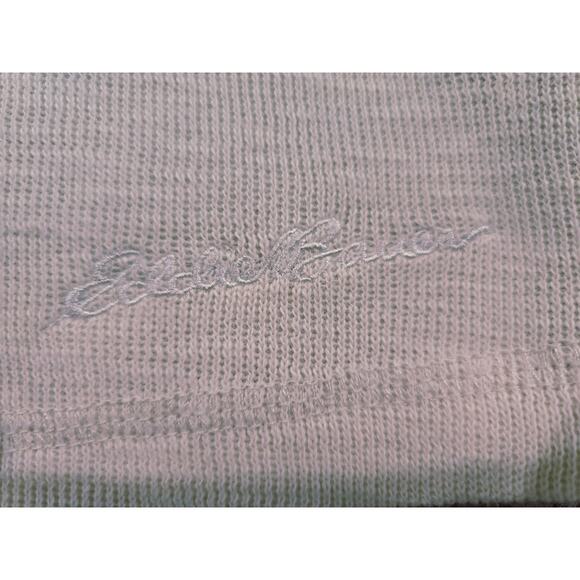 NWT Eddie Bauer Men's Relaxed Fit Knit Crewneck  Cotton Long Sleeve  Irish Cream - Picture 3 of 9